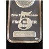 Image 3 : Five Troy Ounce HM .999+ Silver Bar