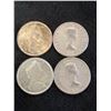 Image 5 : 4 Canadian Silver 50 Cent Coins, 46.64g