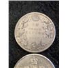 Image 2 : Two Canadian Silver 50 Cent Coins, 1919 and  