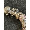 Image 2 : Sterling Silver Pandora Charm Bracelet, 77.21g