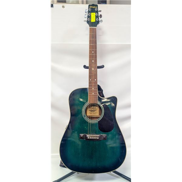GREEN DEGAS ACOUSTIC GUITAR