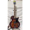 Image 1 : IYV HOLLOW BODY SUNBURST ELECTRIC GUITAR