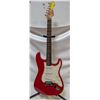 Image 1 : RED FENDER SQUIRE BULLET STRAT