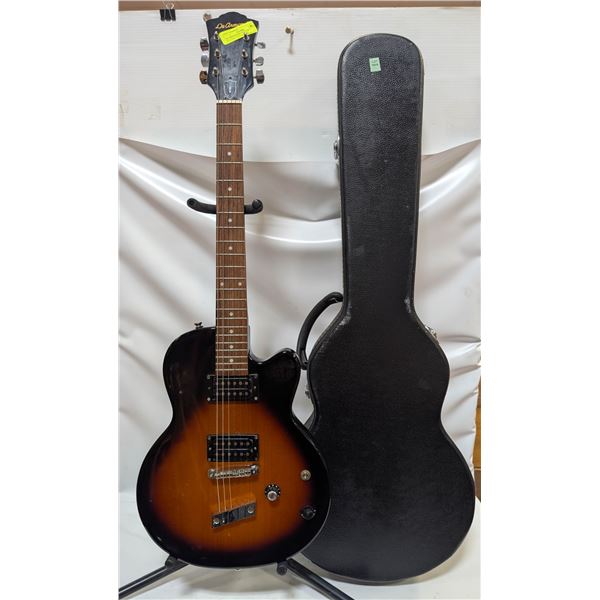 DE ARMOND M65 LES PAUL ELECTRIC GUITAR+CASE