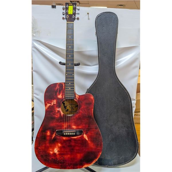 GK CUSTOM ACOUSTIC GUITAR W CASE