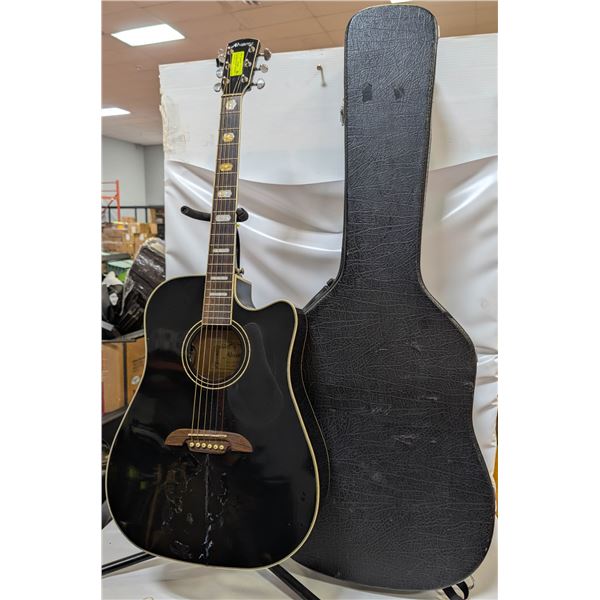 ALVAREZ ELECTRIC ACOUSTIC GUITAR W CASE