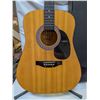 Image 2 : BURSWOOD ACOUSTIC GUITAR W CASE