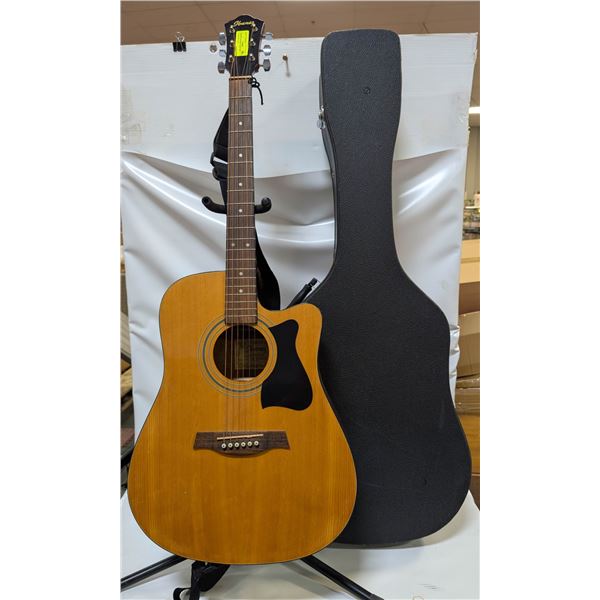 IBANEZ ACOUSTIC ELECTRIC GUITAR W CASE