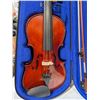 Image 2 : CHERRY FINISH VIOLIN WITH CASE AND BOW