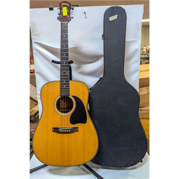 BC RICH HAND CRAFTED ACOUSTIC GUITAR W CASE