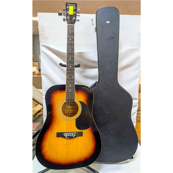 HUNTINGTON ACOUSTIC GUITAR W CASE