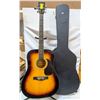Image 1 : HUNTINGTON ACOUSTIC GUITAR W CASE