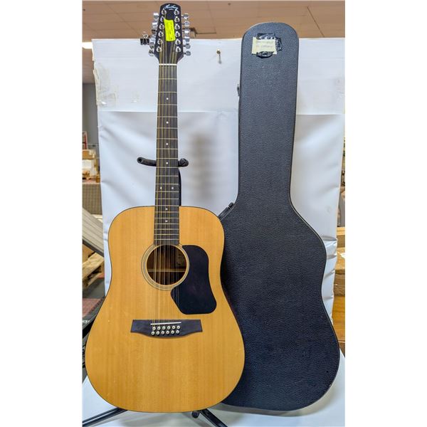 HAWTHORN 12 STRING ACOUSTIC GUITAR W CASE