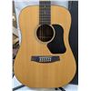 Image 2 : HAWTHORN 12 STRING ACOUSTIC GUITAR W CASE