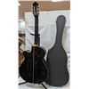 Image 4 : BENSON ALPHA ACOUSTIC CUTAWAY GUITAR+CASE
