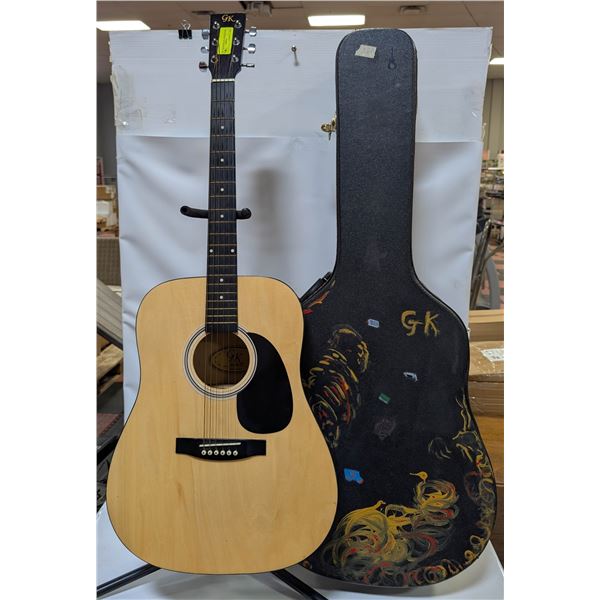 GK ACOUSTIC GUITAR WITH CASE