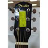 Image 3 : FENDER CD60 BLACK ACOUSTIC GUITAR W CASE