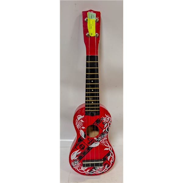 RED UKULELE GUITAR