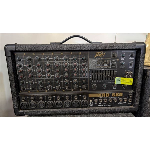 PEAVEY XRD680 MIXER AMPLIFIER UNIT