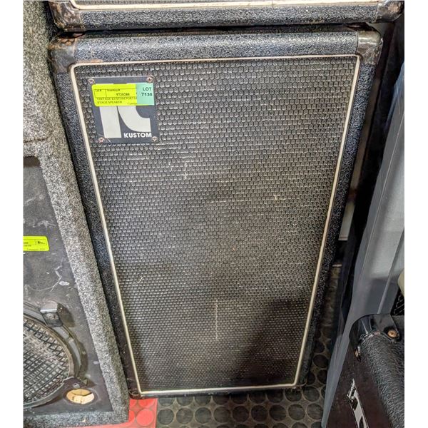 VINTAGE KUSTOM PORTABLE STAGE SPEAKER