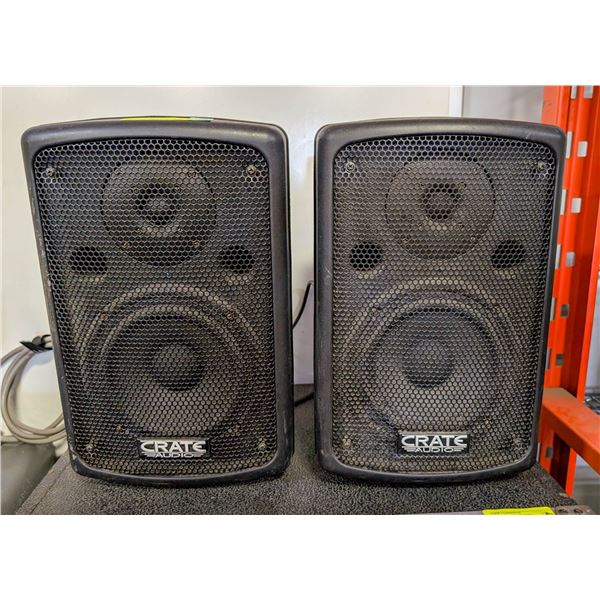 CRATE PSM6P 80 WATT SPEAKERS