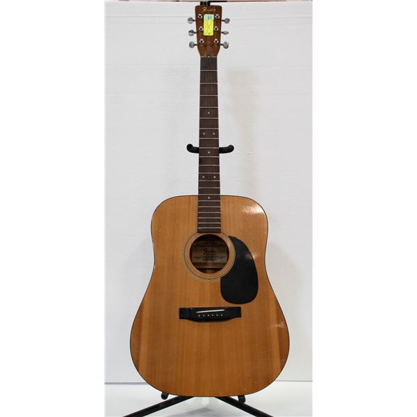 VINTAGE FENDER F3 ACOUSTIC NEEDS STRINGS ETC
