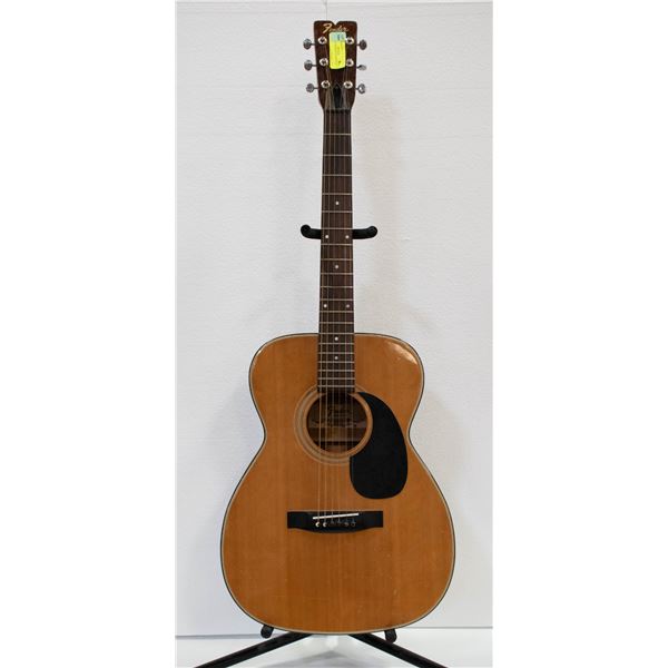 VINTAGE  FENDER F25 ACOUSTIC GUITAR