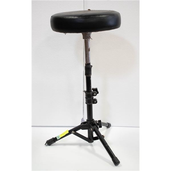 FOLDING DRUM STOOL SEAT ADJUSTABLE