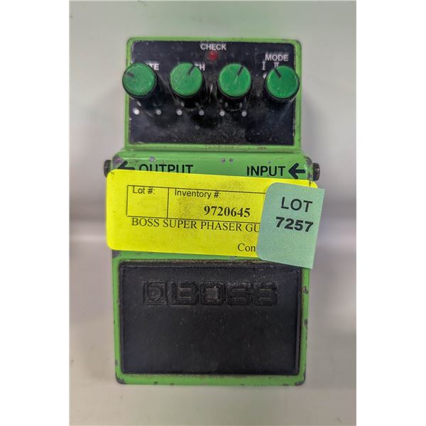 BOSS SUPER PHASER GUITAR PEDAL