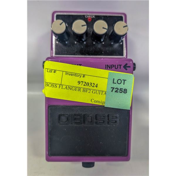 BOSS FLANGER BF2 GUITAR PEDAL