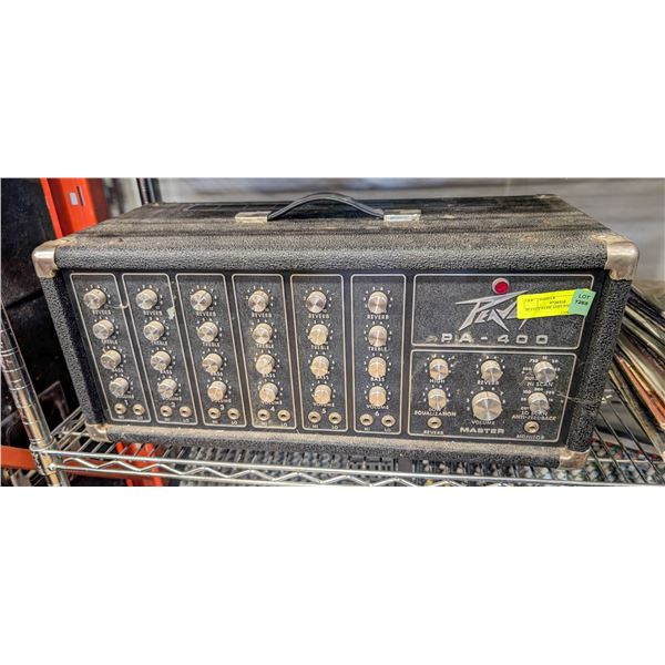 PEAVEY PA400 AMPLIFIER UNIT