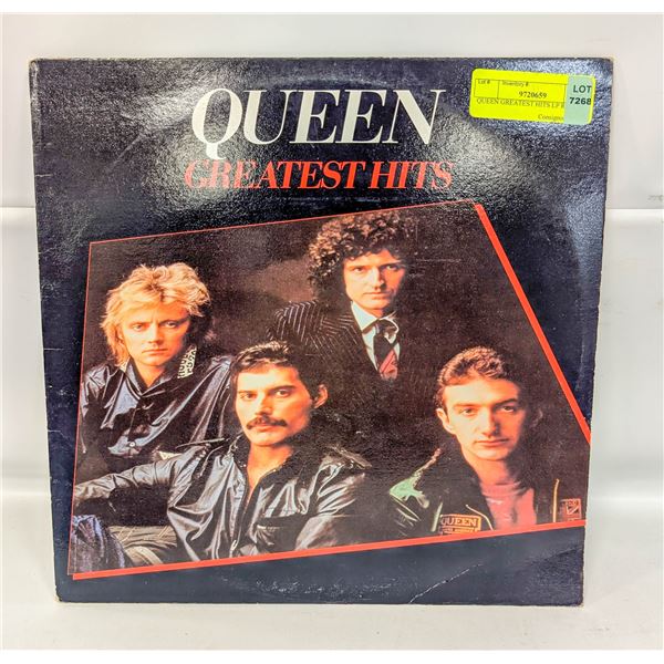 QUEEN GREATEST HITS LP RECORD