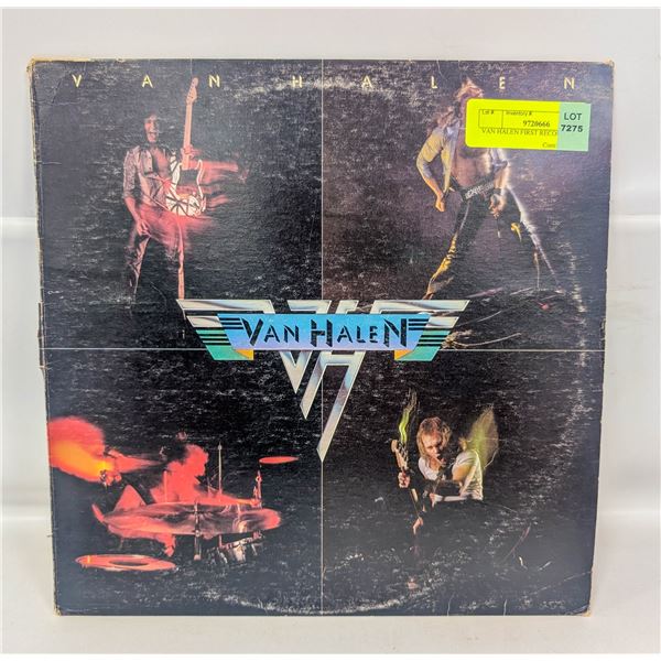 VAN HALEN FIRST RECORD LP