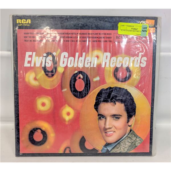 ELVIS GOLDEN RECORD LP