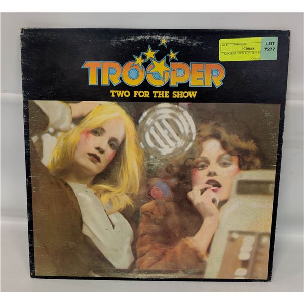 TROOPER TWO FOR THE SHOW LP