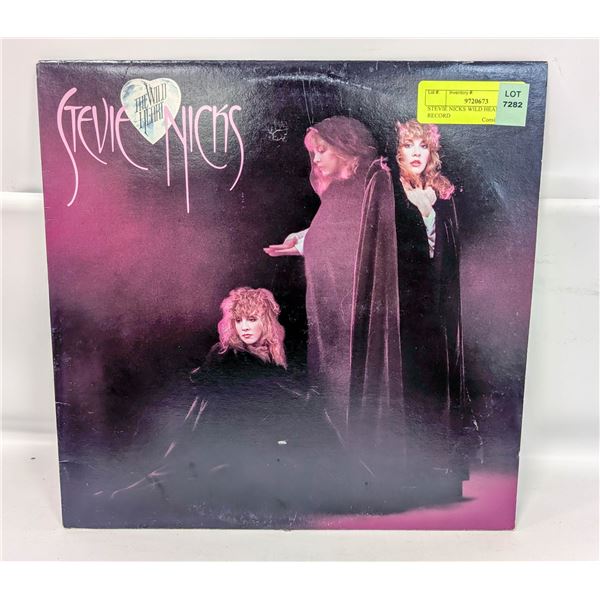 STEVIE NICKS WILD HEART LP RECORD