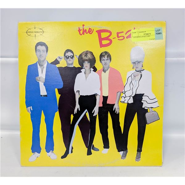 1979 B52S LP RECORD