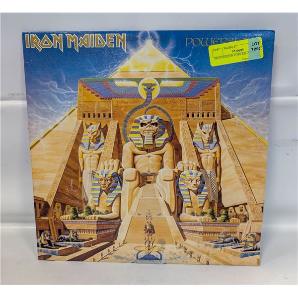 IRON MAIDEN POWERSLAVE LP