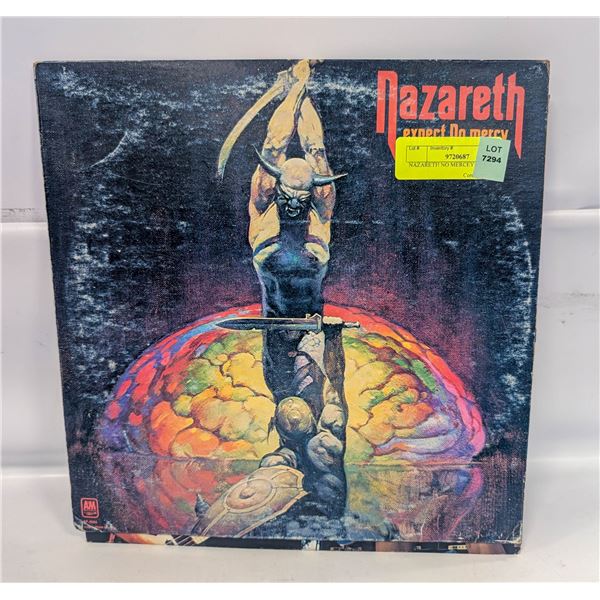 NAZARETH NO MERCEY LP RECORD