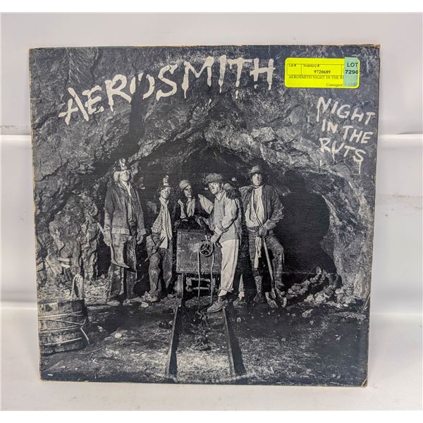 AEROSMITH NIGHT IN THE RUTS LP