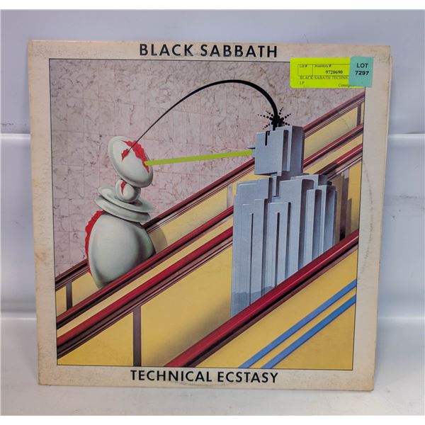 BLACK SABATH TECHNICAL ECTASY LP