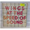 Image 1 : WINGS AT THE SPEED OF SOUND LP