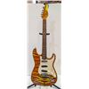 Image 1 : TIGER STRIPED ELECTRIC GUITAR PROJECT AS IS