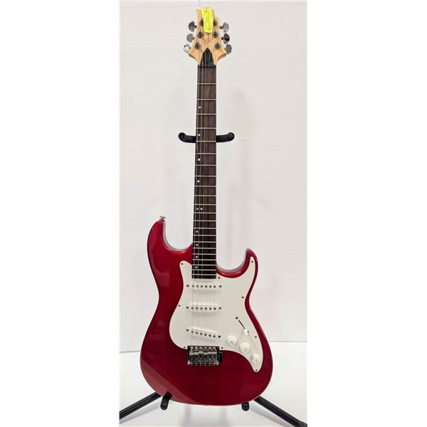 GREG BENNETT RED ELECTRIC GUITAR