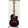 Image 1 : GK ELECTRIC ACOUSTIC GUITAR ROUND BACK