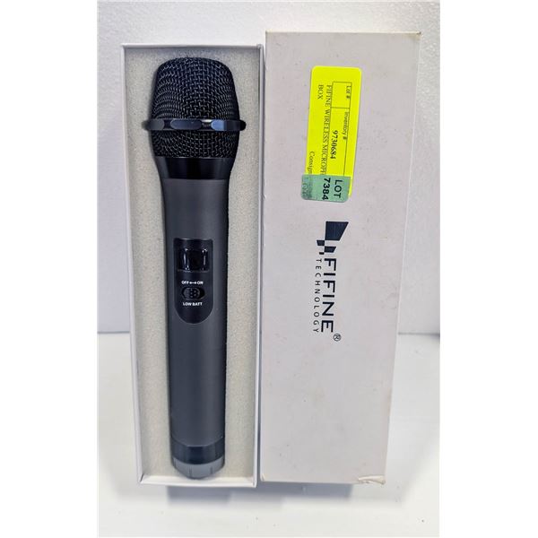 FIFINE WIRELESS MICROPHONE W BOX