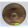Image 1 : ZILDJIAN 13 IN HIHAT TOP