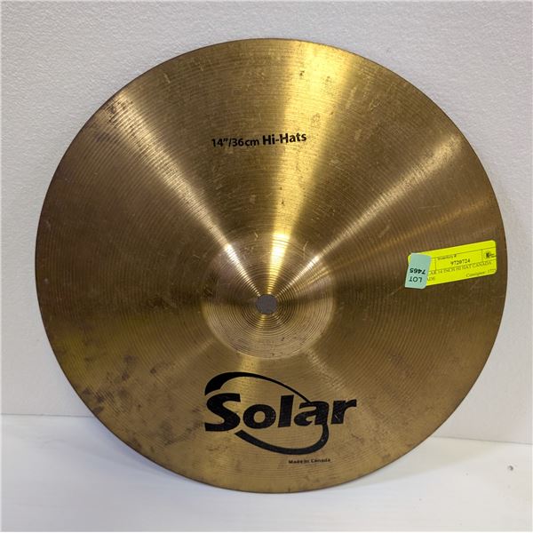 SOLAR 14 INCH HI HAT CANADA MADE