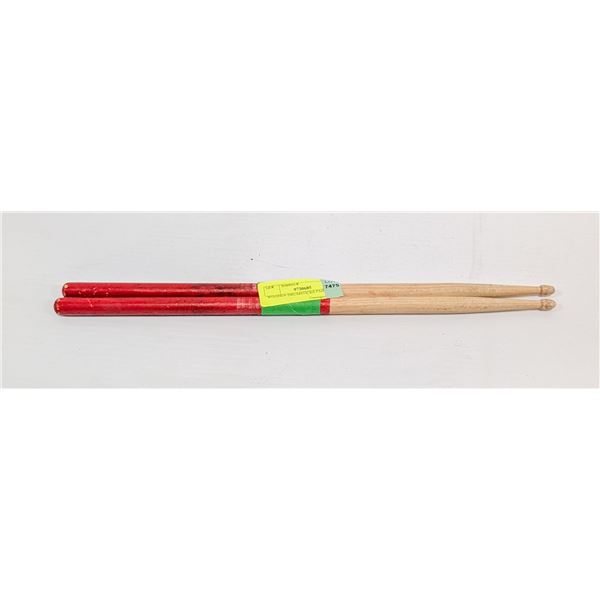 WOODEN DRUMSTICKS PAIR