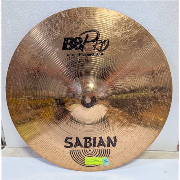 SABIAN B8 PRO 18IN  MED CRASH